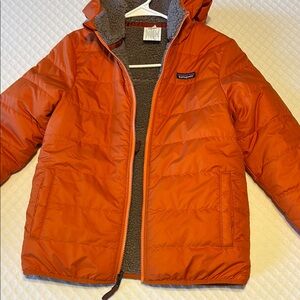 Patagonia Kids' Orange Puffer Jacket